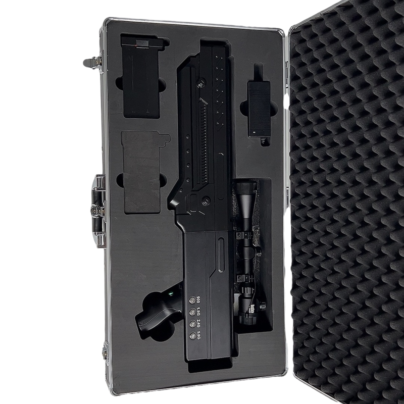  筠连手持便携式枪型低空防御反制四通道B型