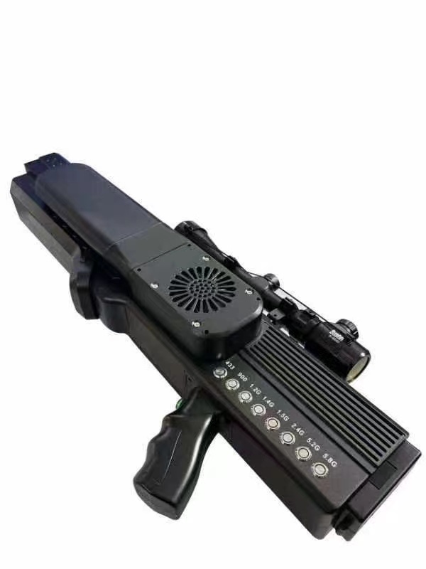  筠连手持便携式枪型低空防御反制八通道